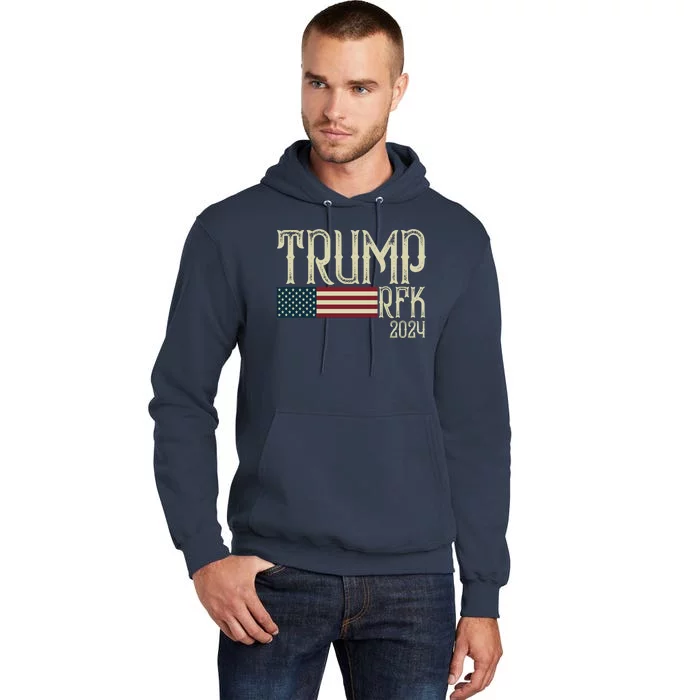 Donald Trump Rfk Jr 2024 Trump Kennedy Election Tall Hoodie