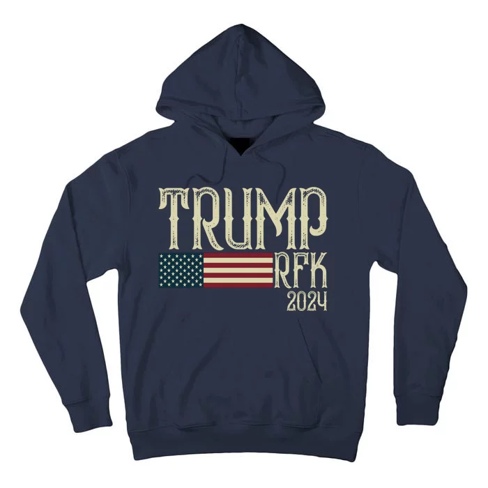 Donald Trump Rfk Jr 2024 Trump Kennedy Election Tall Hoodie