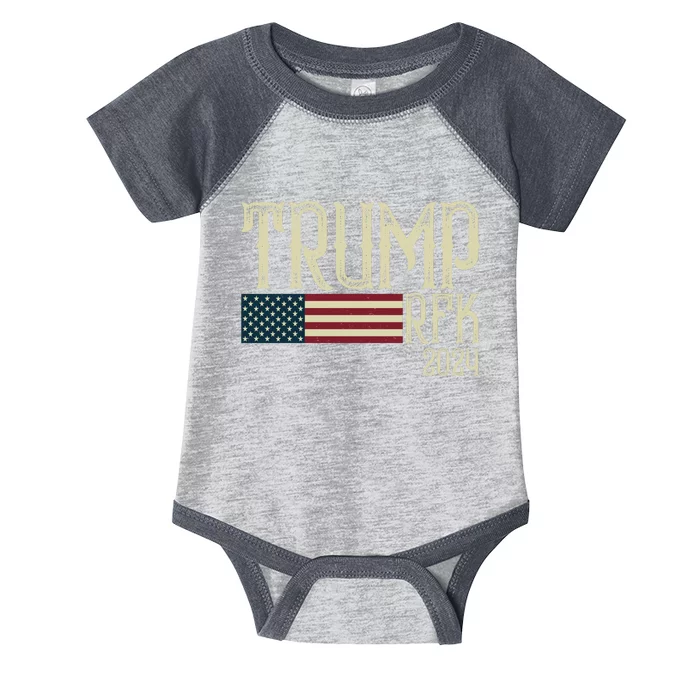 Donald Trump Rfk Jr 2024 Trump Kennedy Election Infant Baby Jersey Bodysuit