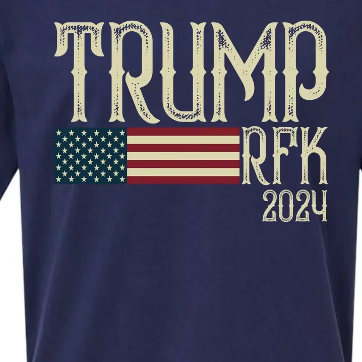 Donald Trump Rfk Jr 2024 Trump Kennedy Election Sueded Cloud Jersey T-Shirt