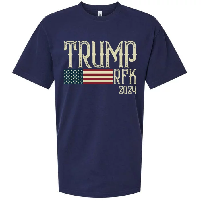 Donald Trump Rfk Jr 2024 Trump Kennedy Election Sueded Cloud Jersey T-Shirt