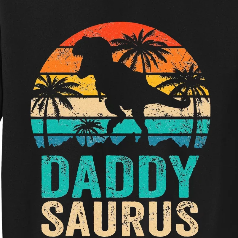 Daddysaurus T Rex Dinosaur Daddy Saurus Matching Family Sweatshirt