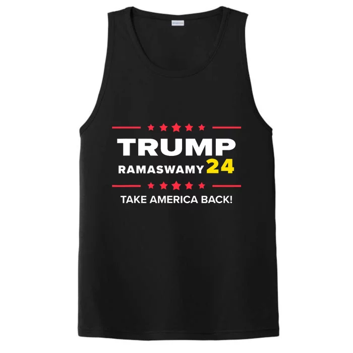 Donald Trump Ramaswamy 2024 Take America Back Election Performance Tank