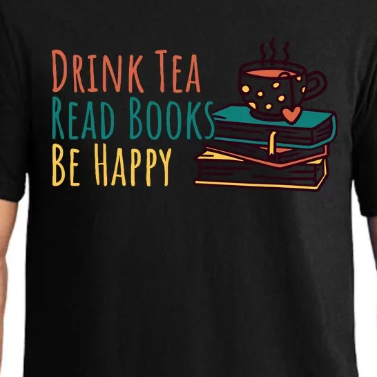 Drink Tea Read Books Be Happy Pajama Set