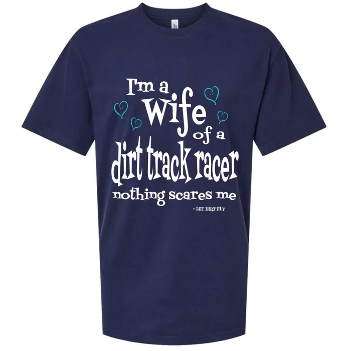 Dirt Track Racing Funny Gift Race Wife Sprint Car Racing Modified Funny Gift Sueded Cloud Jersey T-Shirt