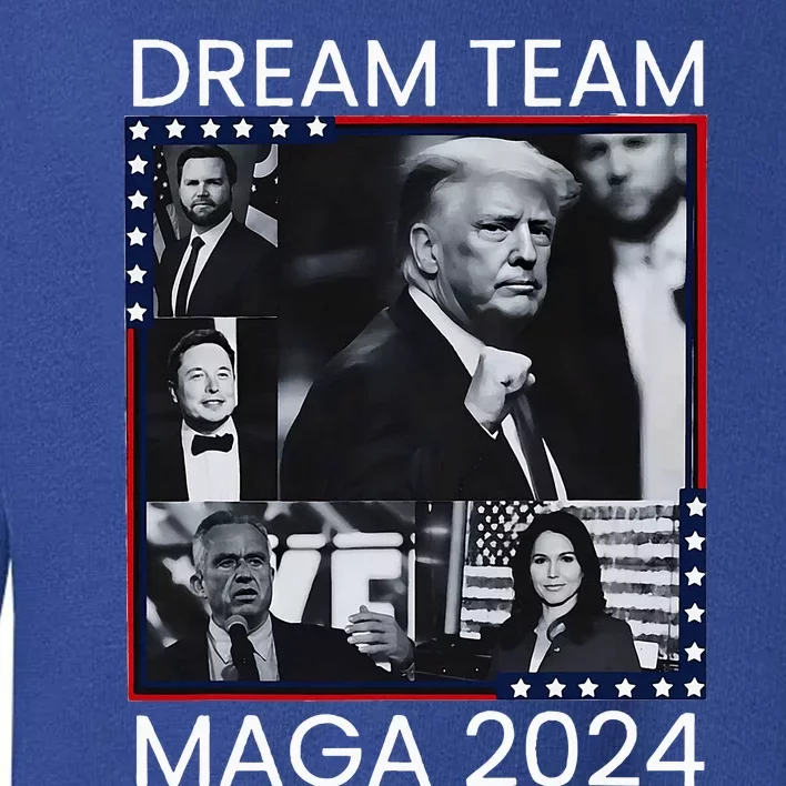 Dream Team Republican Trump Vance 2024 For Toddler Sweatshirt