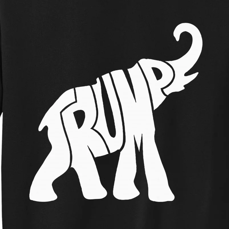 Donald Trump Republican Elephant For Supporters Tall Sweatshirt