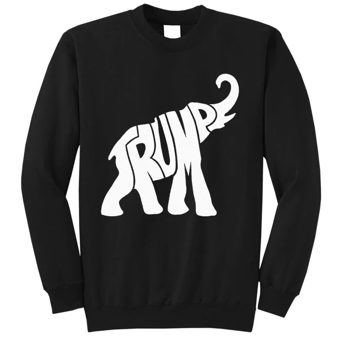 Donald Trump Republican Elephant For Supporters Tall Sweatshirt