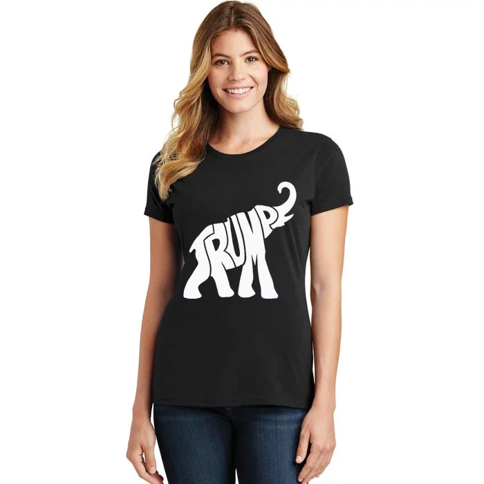 Donald Trump Republican Elephant For Supporters Women's T-Shirt