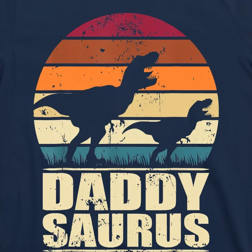 Daddysaurus T Rex Dinosaur Daddy Saurus Family Matching T-Shirt