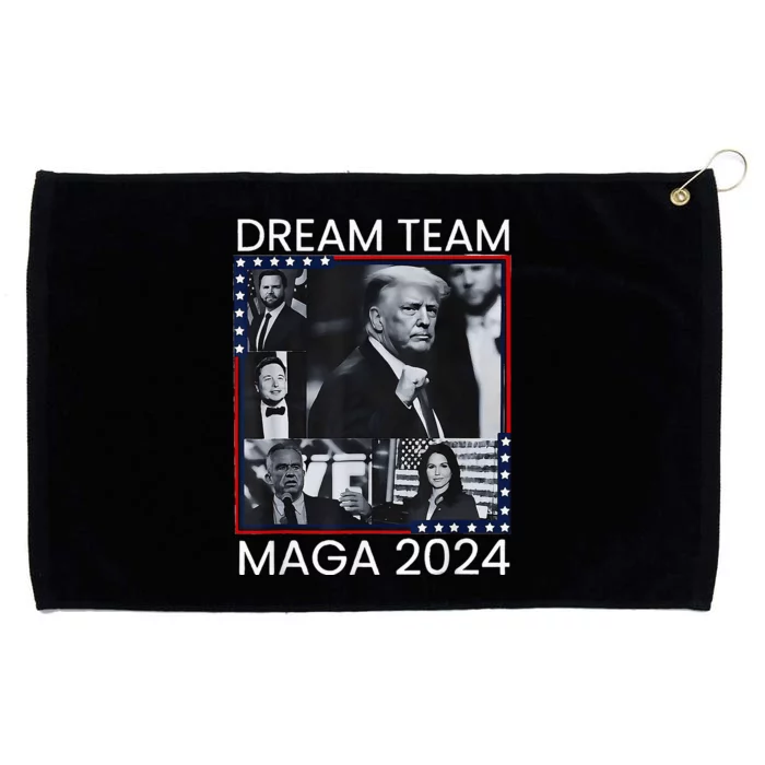 Dream Team Republican Trump Vance 2024 Grommeted Golf Towel