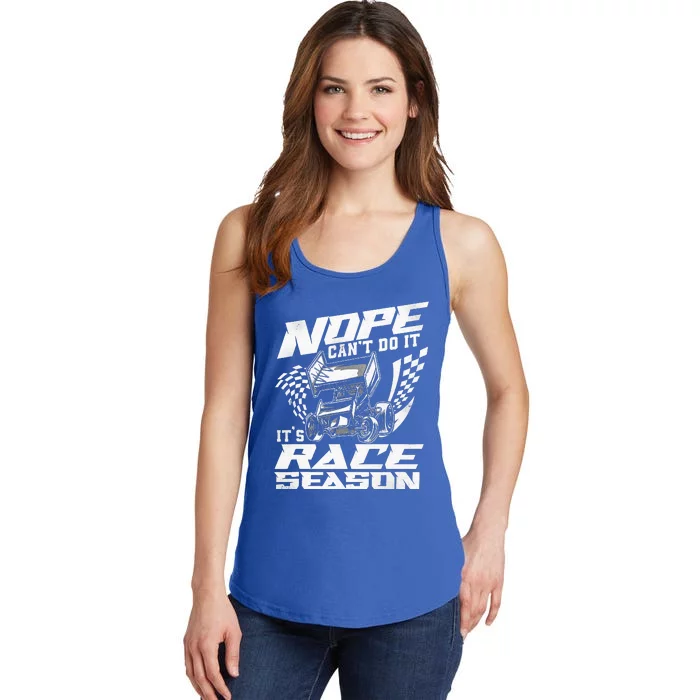 Dirt Track Racing Race Sprint Car Ladies Essential Tank