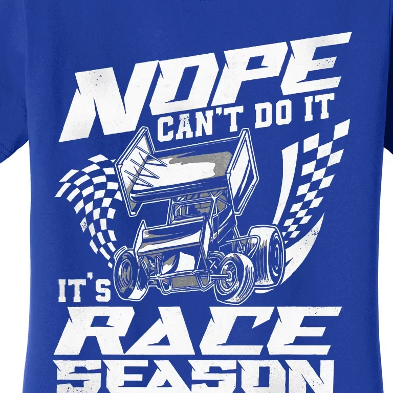 Dirt Track Racing Race Sprint Car Women's T-Shirt