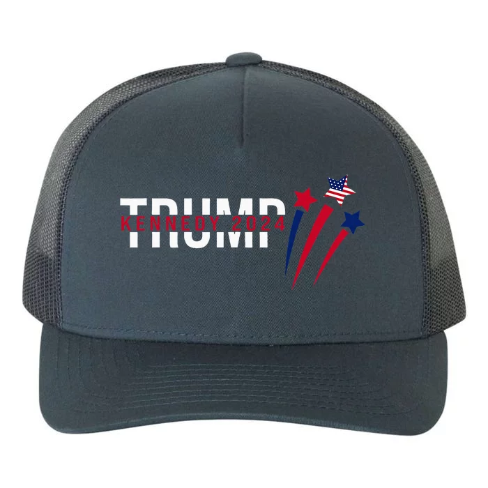 Donald Trump Rfk Jr 2024 Trump Kennedy Debate Yupoong Adult 5-Panel Trucker Hat