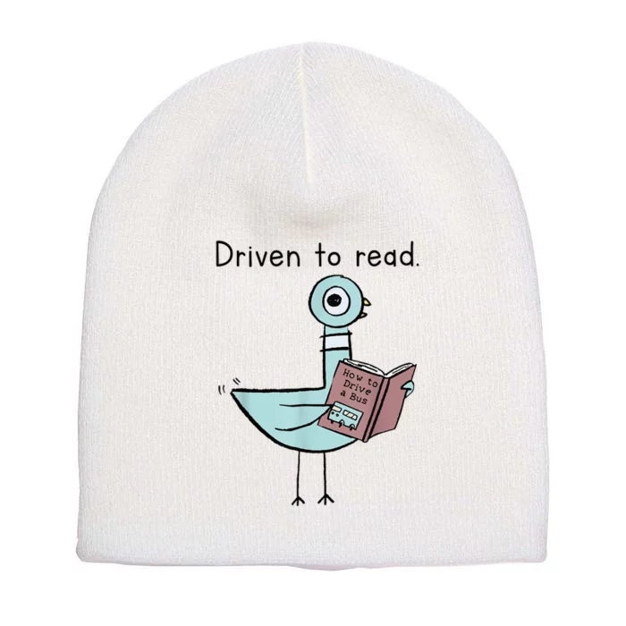 Driven To Read Pigeon Library Reading Books Readers Short Acrylic Beanie