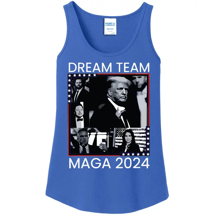 Dream Team Republican Trump Vance 2024 Ladies Essential Tank