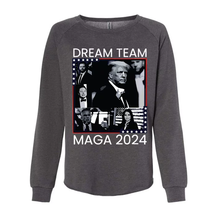 Dream Team Republican Trump Vance 2024 Womens California Wash Sweatshirt