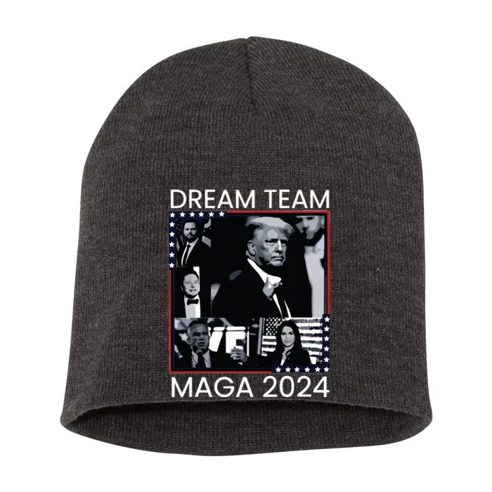 Dream Team Republican Trump Vance 2024 Short Acrylic Beanie