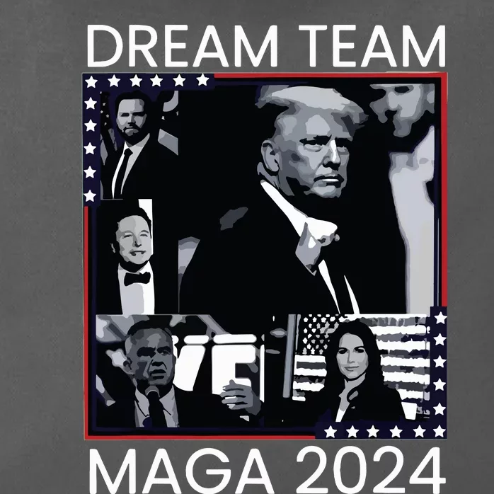 Dream Team Republican Trump Vance 2024 Zip Tote Bag