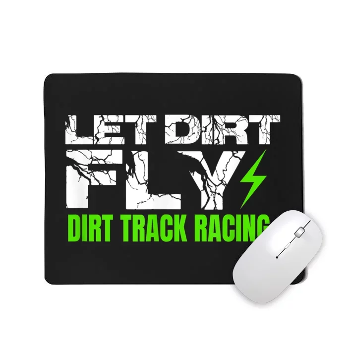 Dirt Track Racing Quotes Sprint Car Rally Dirt Bike Racing Mousepad