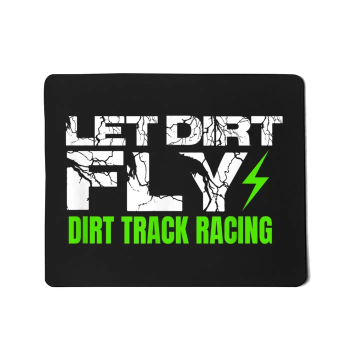 Dirt Track Racing Quotes Sprint Car Rally Dirt Bike Racing Mousepad