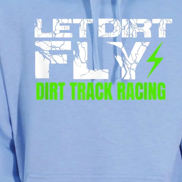 Dirt Track Racing Quotes Sprint Car Rally Dirt Bike Racing Unisex Surf Hoodie