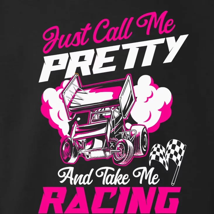 Dirt Track Racing Race Sprint Car Girlfriend Girl Grandma Toddler Hoodie