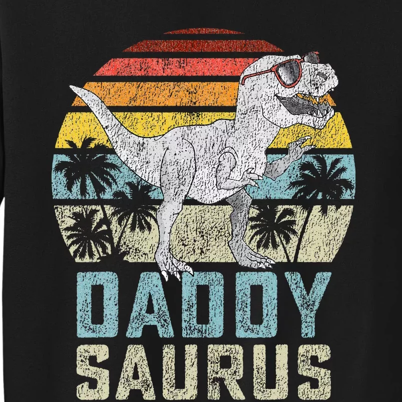 Daddysaurus T Rex Dinosaur Daddy Saurus Family Matching Sweatshirt