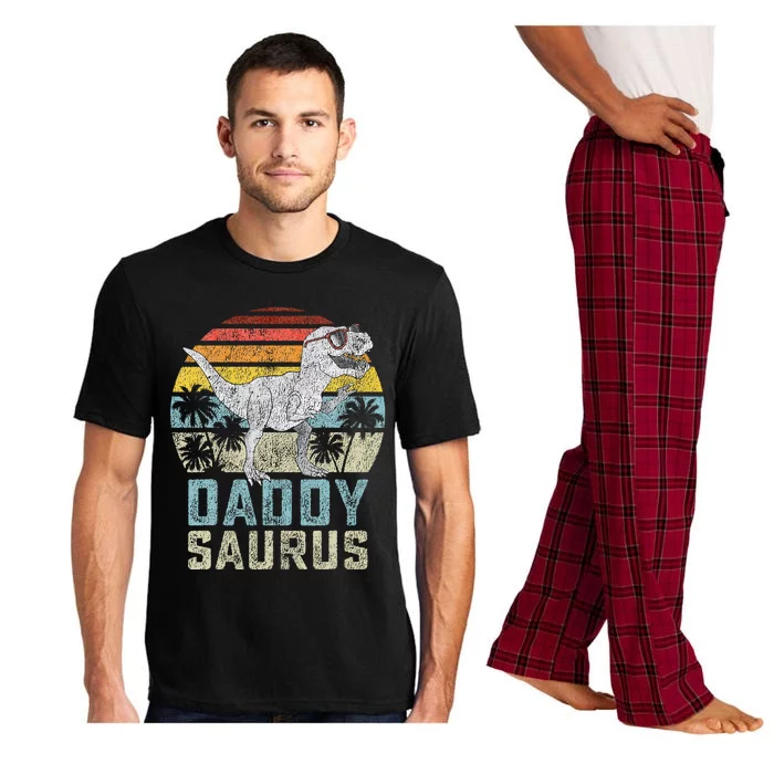 Daddysaurus T Rex Dinosaur Daddy Saurus Family Matching Pajama Set