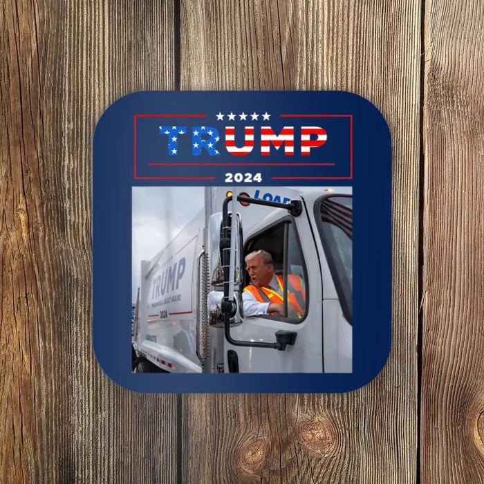 Donald Trump Rides In Garbage Truck Garbage Trump Coaster