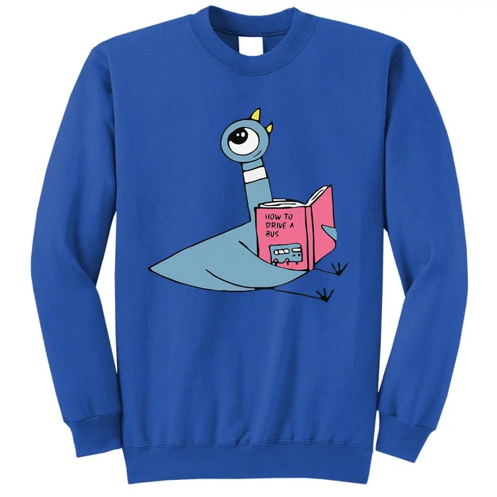 Driven To Read Pigeon Library Reading Books Reader Gift Tall Sweatshirt