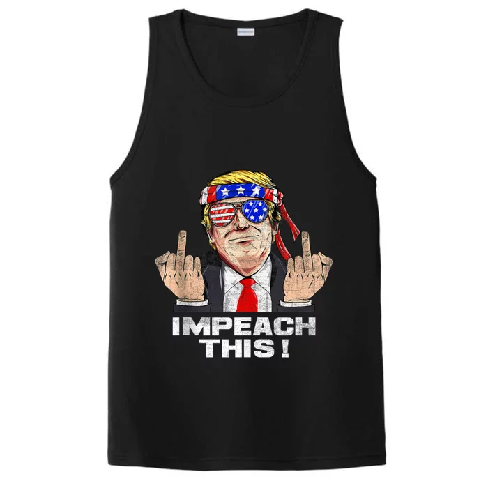 Donald Trump Run For President American Impeach This Pro Donald Trump Gifts Rep Performance Tank