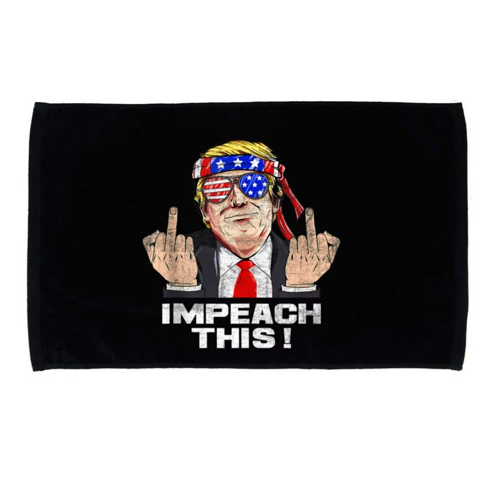 Donald Trump Run For President American Impeach This Pro Donald Trump Gifts Rep Microfiber Hand Towel