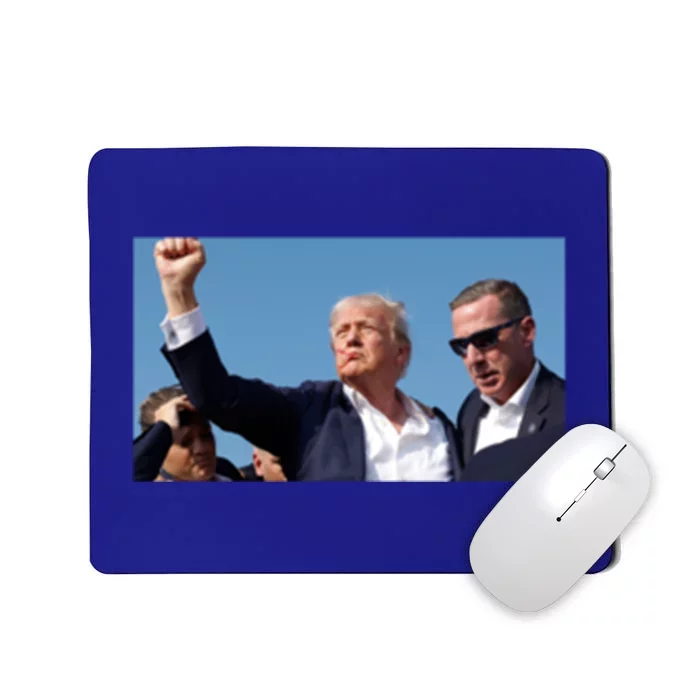 Donald Trump Rally Fist Pump Photo President Memorabilia Gift Mousepad