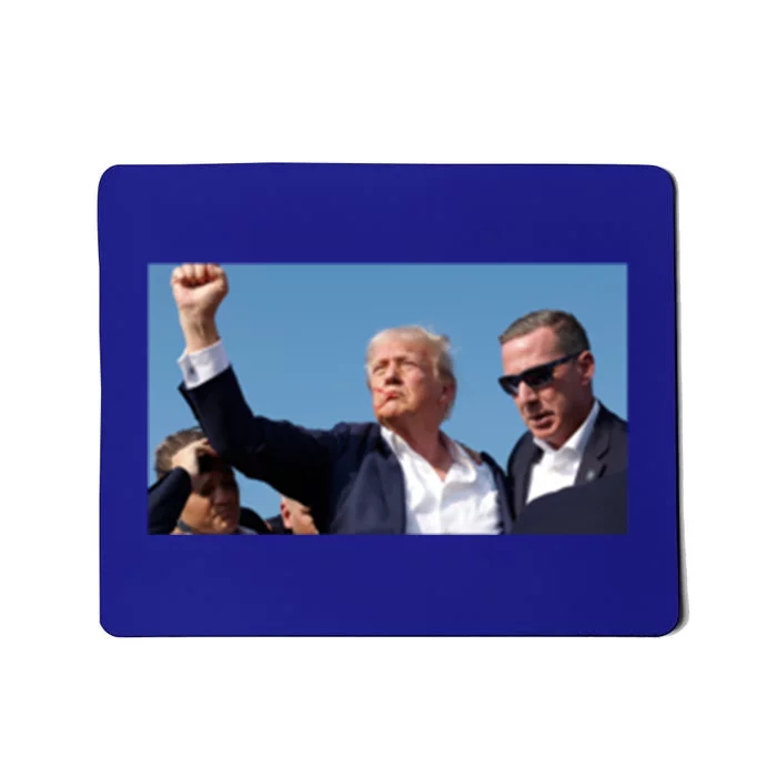 Donald Trump Rally Fist Pump Photo President Memorabilia Gift Mousepad