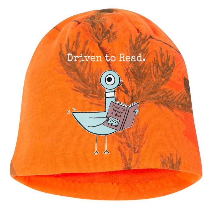 Driven To Read Pigeon Book Kati - Camo Knit Beanie