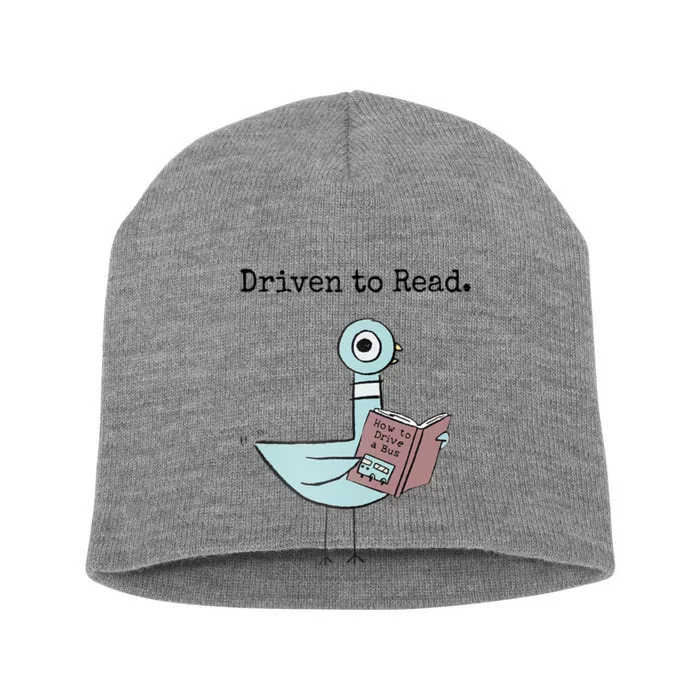 Driven To Read Pigeon Book Short Acrylic Beanie