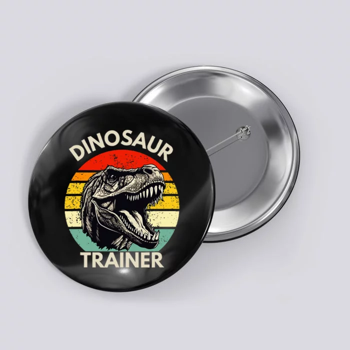 Dinosaur Trainer Retro Halloween Costume Button