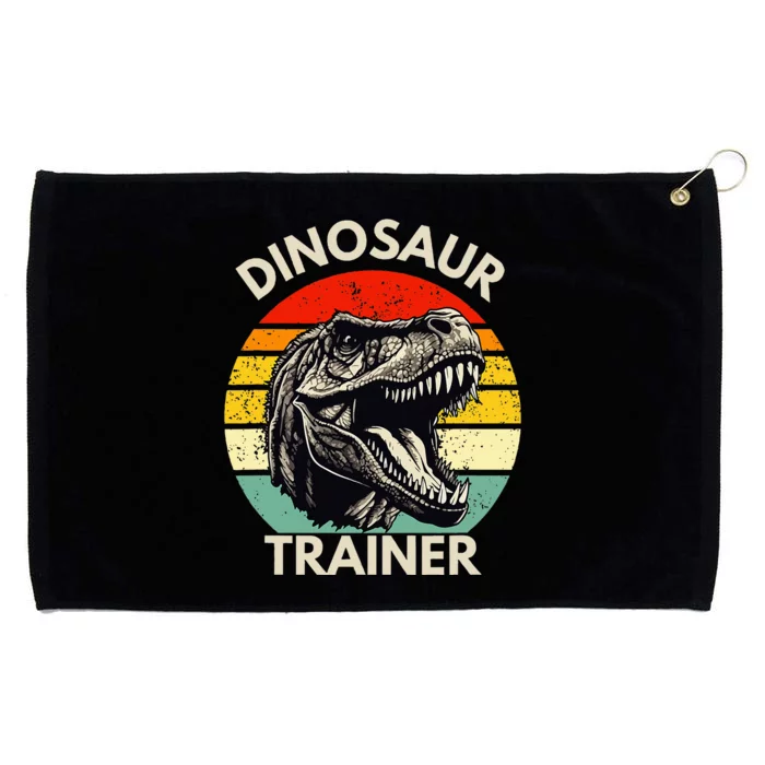 Dinosaur Trainer Retro Halloween Costume Grommeted Golf Towel