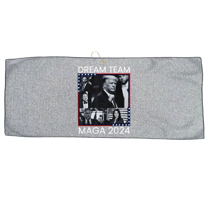 Dream Team Republican Trump Vance 2024 Large Microfiber Waffle Golf Towel