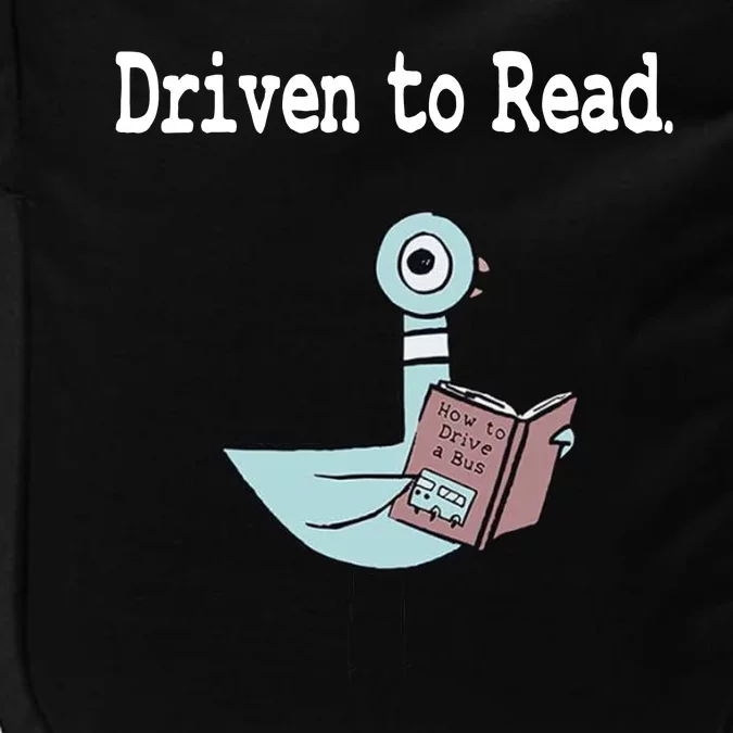 Driven To Read Pigeon Library Book Lover Impact Tech Backpack