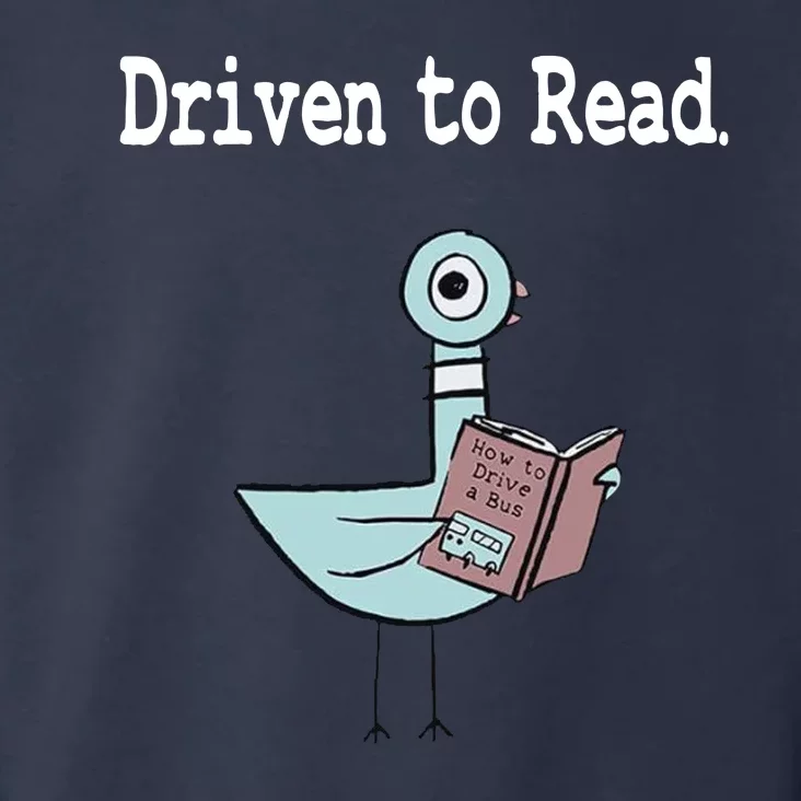 Driven To Read Pigeon Library Book Lover Toddler Hoodie