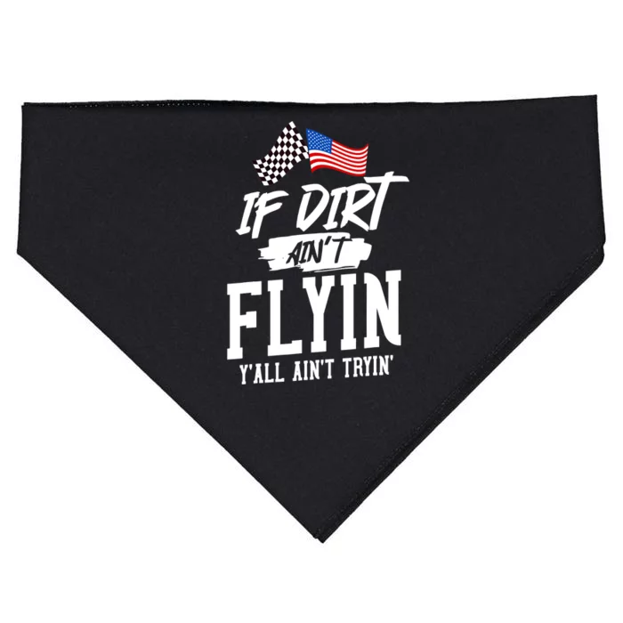 Dirt Track Racing Sprint Car Racing USA-Made Doggie Bandana