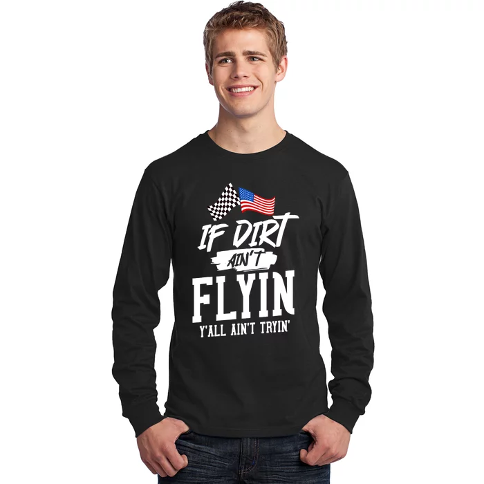 Dirt Track Racing Sprint Car Racing Long Sleeve Shirt