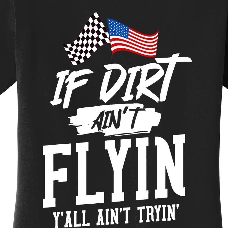 Dirt Track Racing Sprint Car Racing Women's T-Shirt