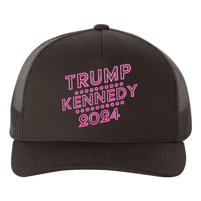 Donald Trump Rfk Jr 2024 Trump Kennedy Yupoong Adult 5-Panel Trucker Hat