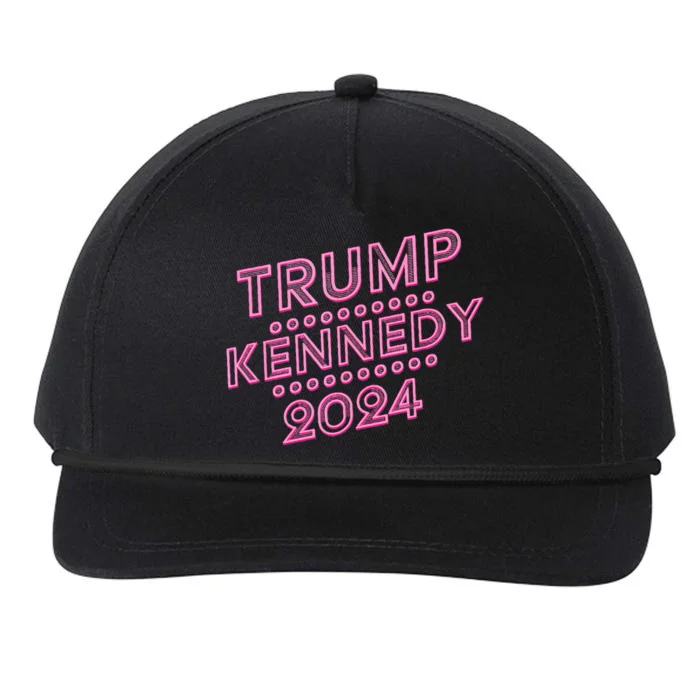 Donald Trump Rfk Jr 2024 Trump Kennedy Snapback Five-Panel Rope Hat