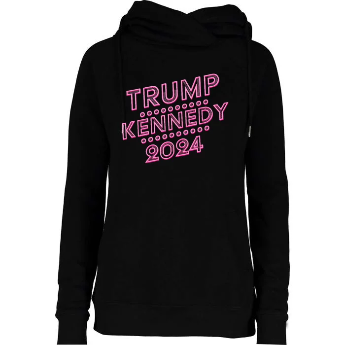 Donald Trump Rfk Jr 2024 Trump Kennedy Womens Funnel Neck Pullover Hood