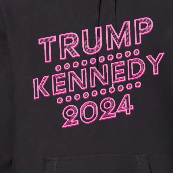 Donald Trump Rfk Jr 2024 Trump Kennedy Premium Hoodie