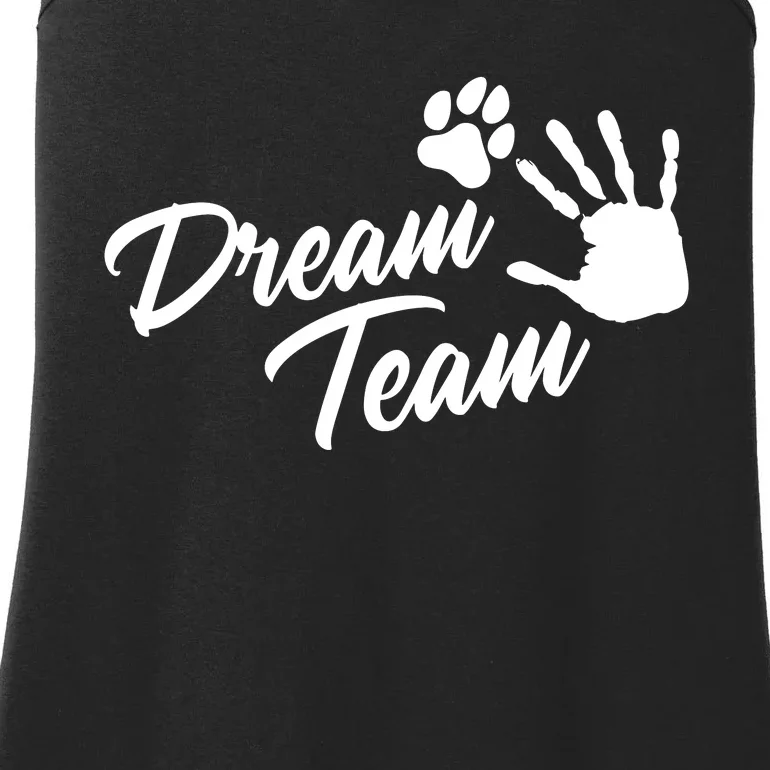 Dream Team Sports Agility Paw Dog Ladies Essential Tank